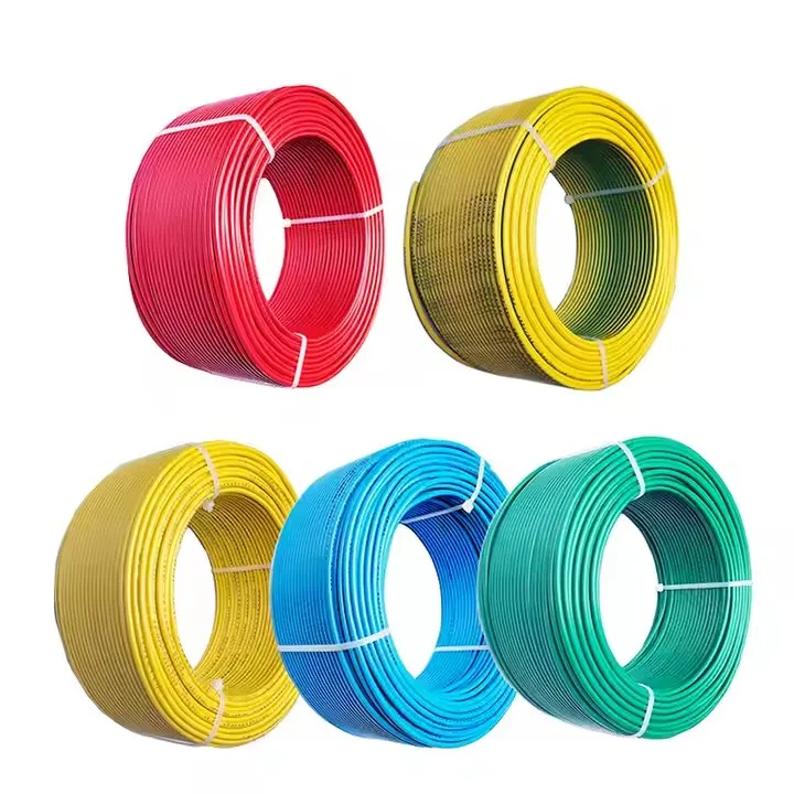 Single Core Wire 1 Square Home Decoration Hard Wire National Standard Fire Retardant Pure Copper Core Wire Household