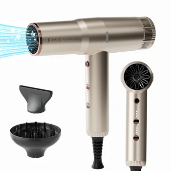FMK Top Selling Professional Hair Styling Tools BLDC High Speed Motor Hair Dryer Brushless Motor Ions Hair Blow Dryer for Salon