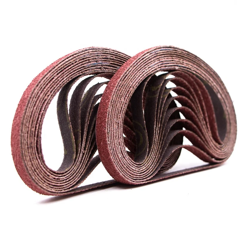 Abrasive Tools 984F 10X330mm Ceramic Sanding Belt Sand Belt for Grinding Metal Wood Stainless Steel and Paint