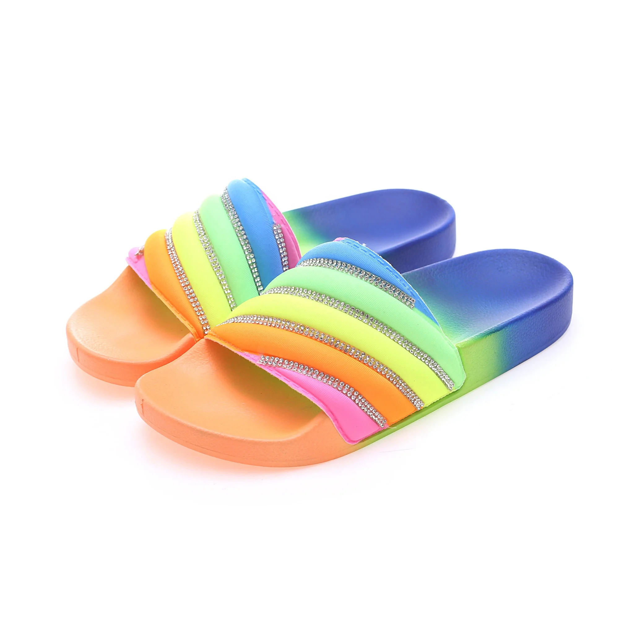 12 Wholesale Women Sandals Summer Flat Ankle T-Strap Thong Elastic Beach  Shoes Color Pink Size 5 -10 - at - wholesalesockdeals.com