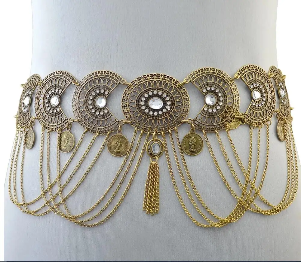 Wholesale Belly Dance Show Tassel Waist 