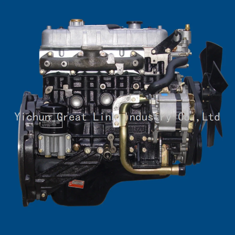 JX493G43 4JB1 Mechanical Diesel Engine 86HP With Standard Bench Test for Stationary Generator Small Tractor Drilling Rig