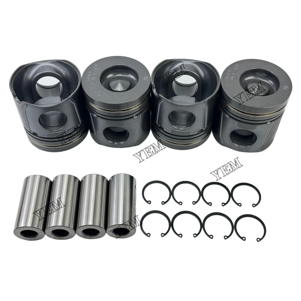 Piston D05-101-30 Fit for SDEC D4114ZG3B Engine