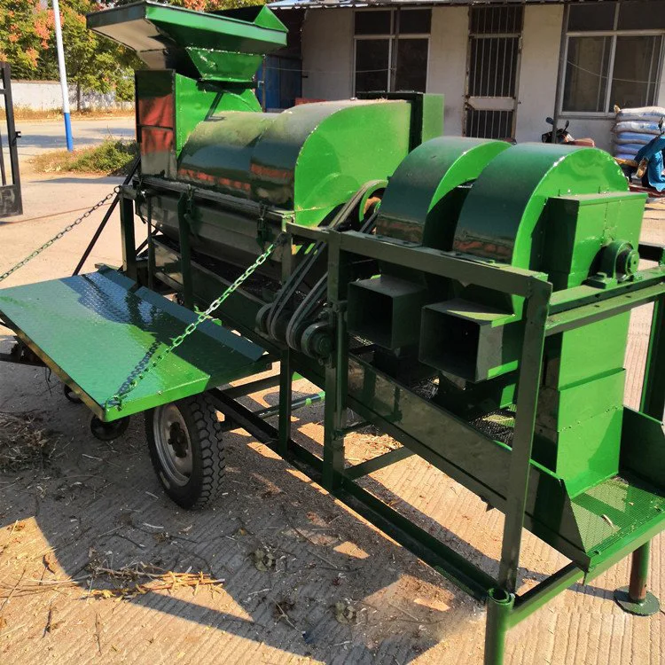 Tractor Attached Maize Thresher Corn Peeling and Threshing Machine Multi Crop Thresher Machine With Diesel Engine