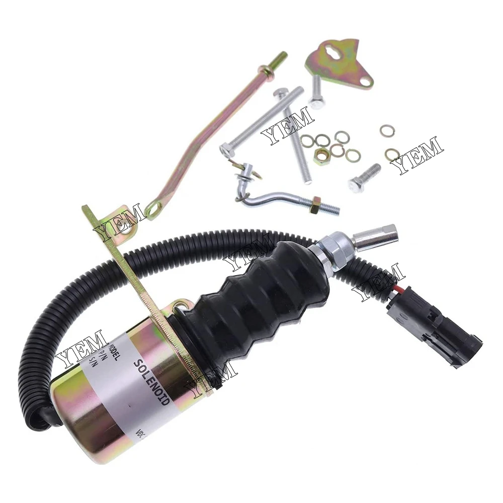 Engine Spare Parts for Deutz Bosch RSV New 12V Fuel Shutoff Solenoid SA-3742-12