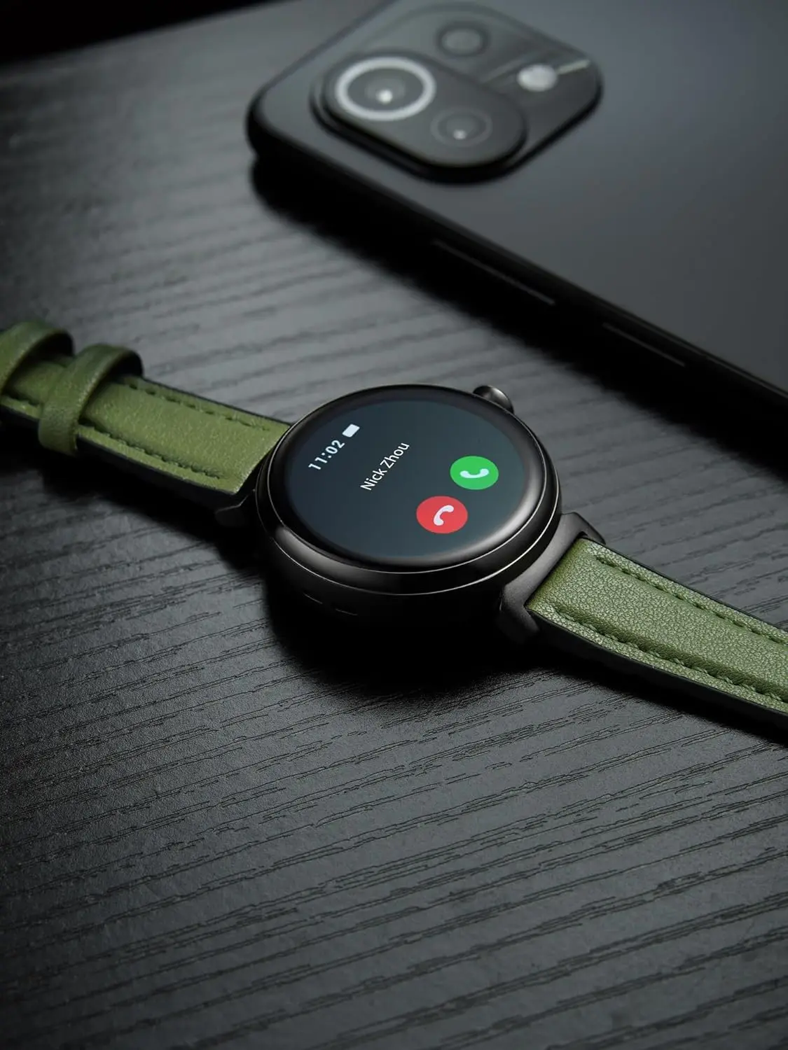 DM70 Minimalist Fashion Smart Watch for Women(Answer/Make Calls), World Smallest 1.04" Round AMOLED Screen Smartwatch for Ladies