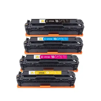 High-Yield Toner Cartridge Kit For HP LaserJet Pro 200 Color Printers - CF210A/131A Compatible