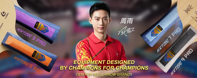 LOKI Rxton 9Pro Koto Basalt CNF Fiber Table Tennis Racket - 7 Ply Blade ...