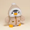 Pingüino travesti marrón