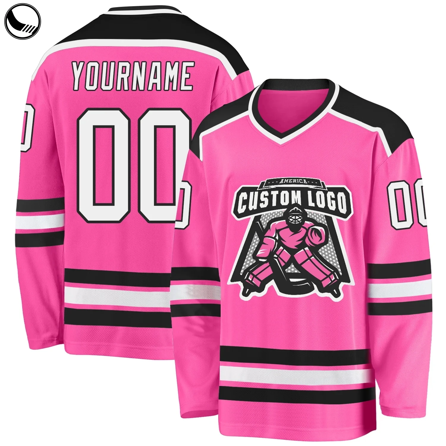 BETHERIVAL Breathable 100% Polyester Tackle Twill Ice Hockey Shirt Custom Embroidery Logo Patch Ice Hockey Wear Jersey Hockey