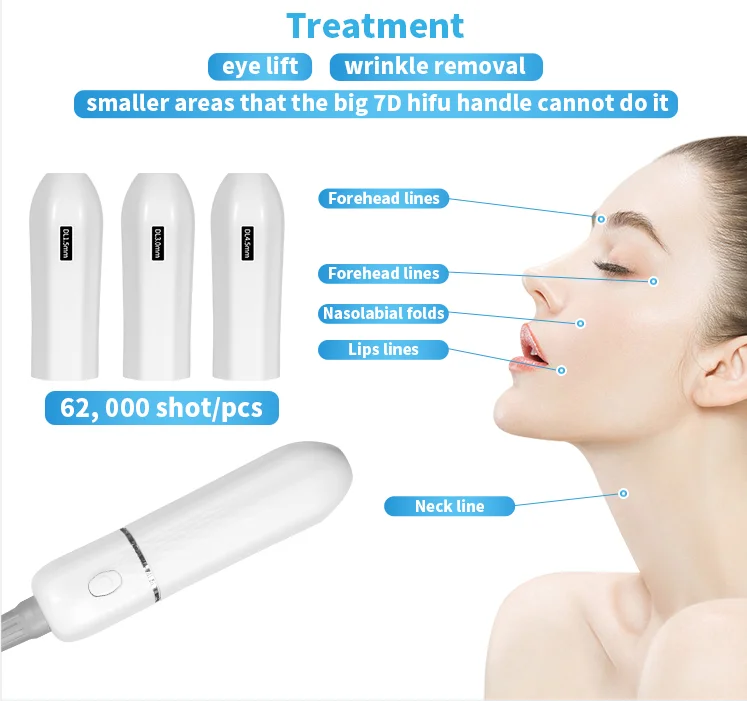 Latest 4 in 1 body slimming and hifu l tightening face lifting 7d hifu with rf microneedle redar carving hifu mach