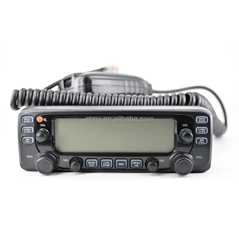 Yeni IC-2730 50W Dual Band bankası mobil radyo alıcı verici VHF