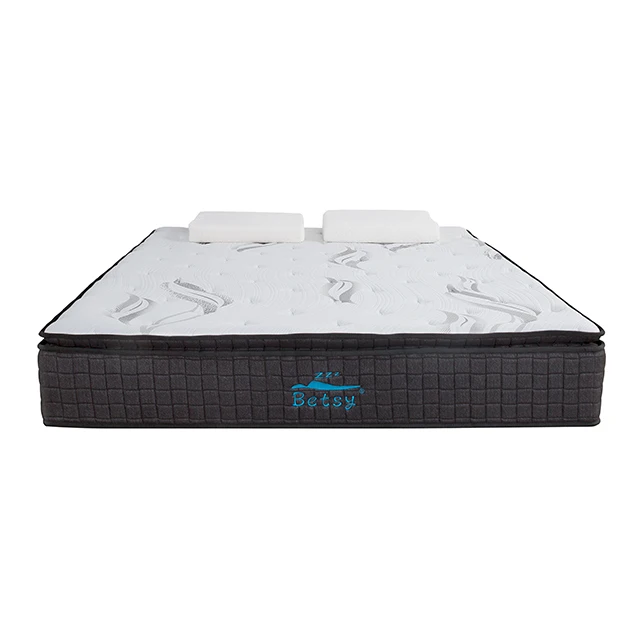 Wholesale Meomory Foam Double Size Spring Mattress Box Spring Bed With