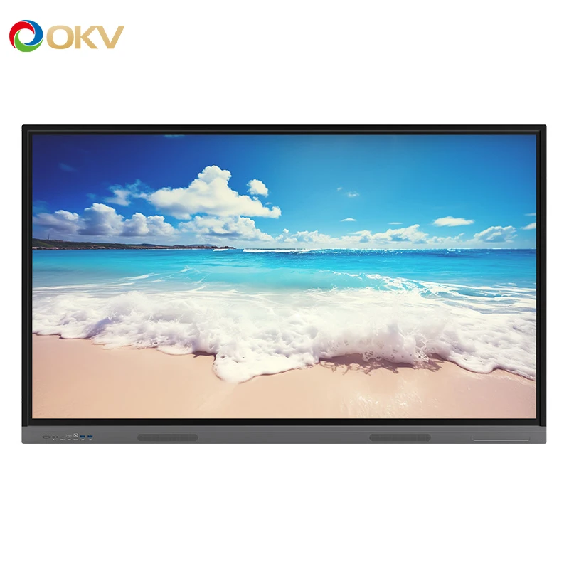 65inch OKView Interactive White Board Touch Screen Digital Display Interactive Flat Panel for Conference