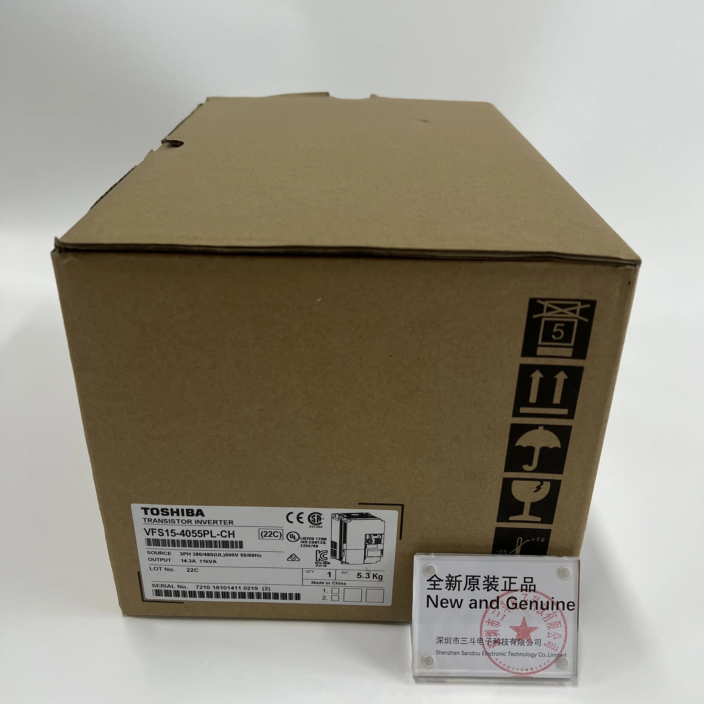 TOSHIBA Transistor Inverter VFS15-4055PL-CH