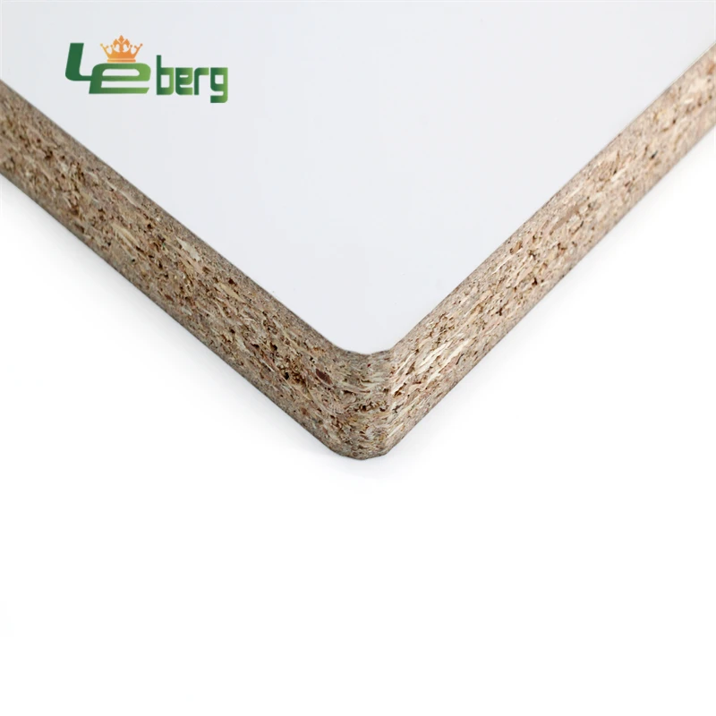 Factory Price Guaranteed Quality Double Sided Melamine Laminated Particle Board for Decoration 12mm 16mm 18mm