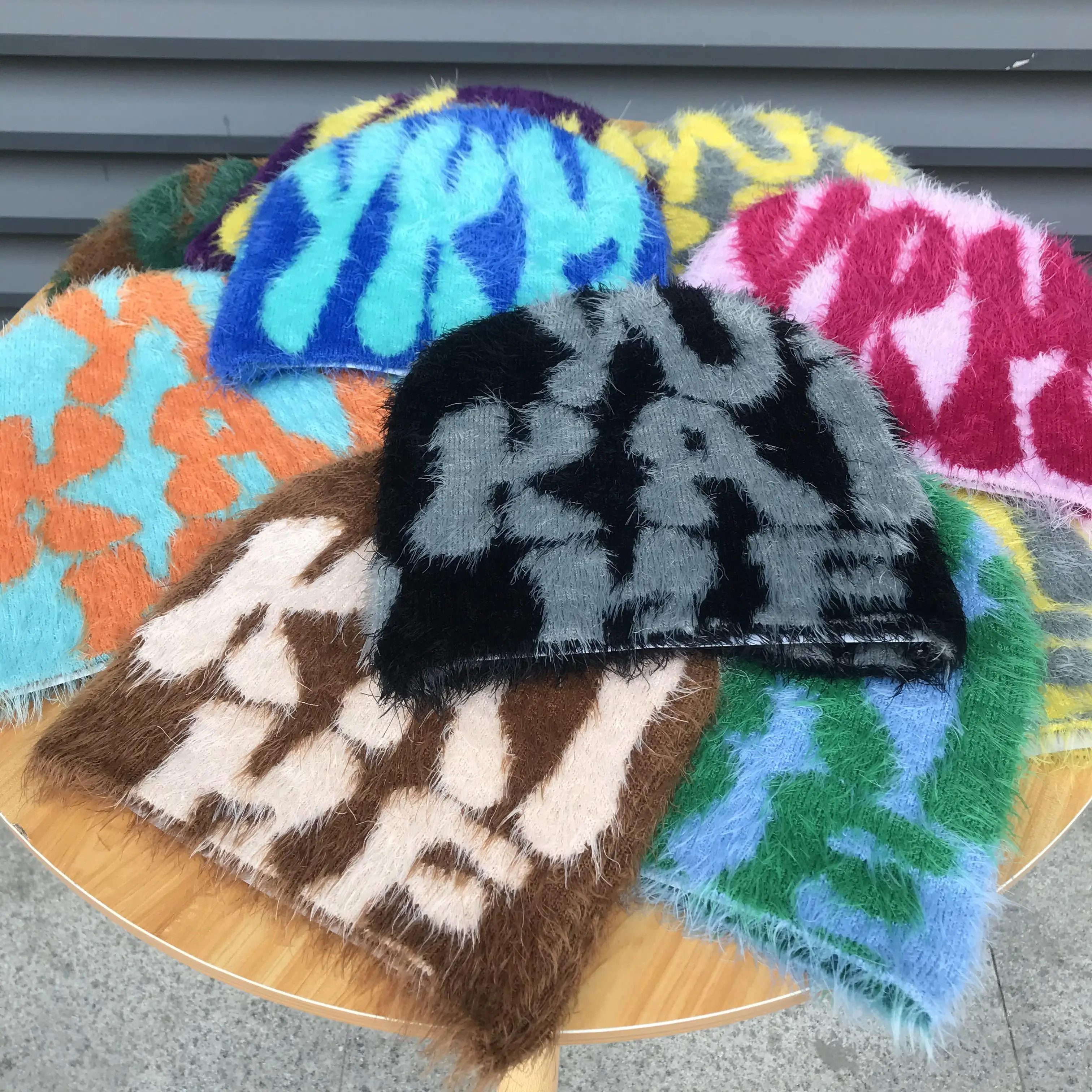 Supreme Mohair Beanie/Light Blue/ Supreme Mohair Beanie White