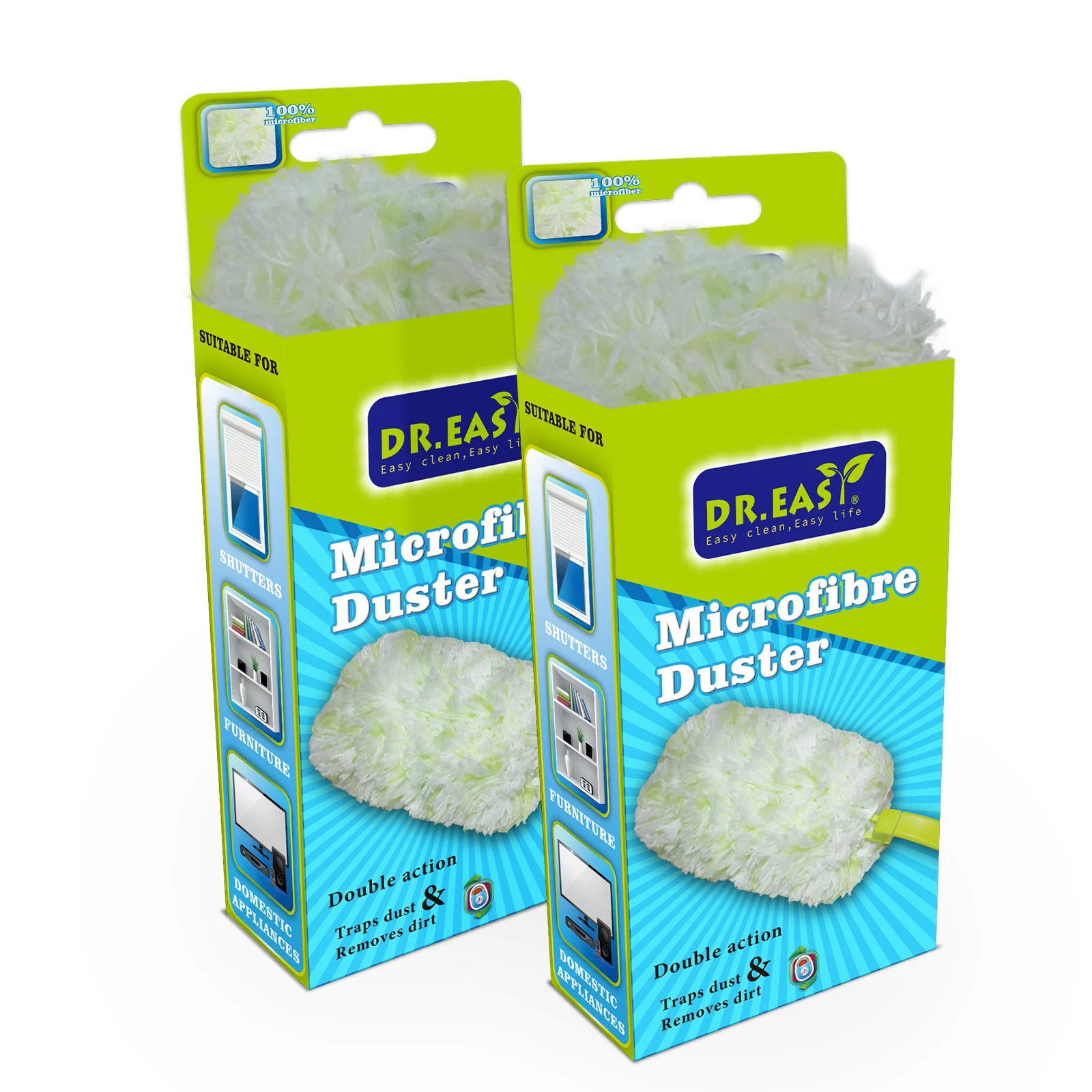 21 Years Factory  Good Quality  360 Degree Disposable Microfiber Duster Refills Pack
