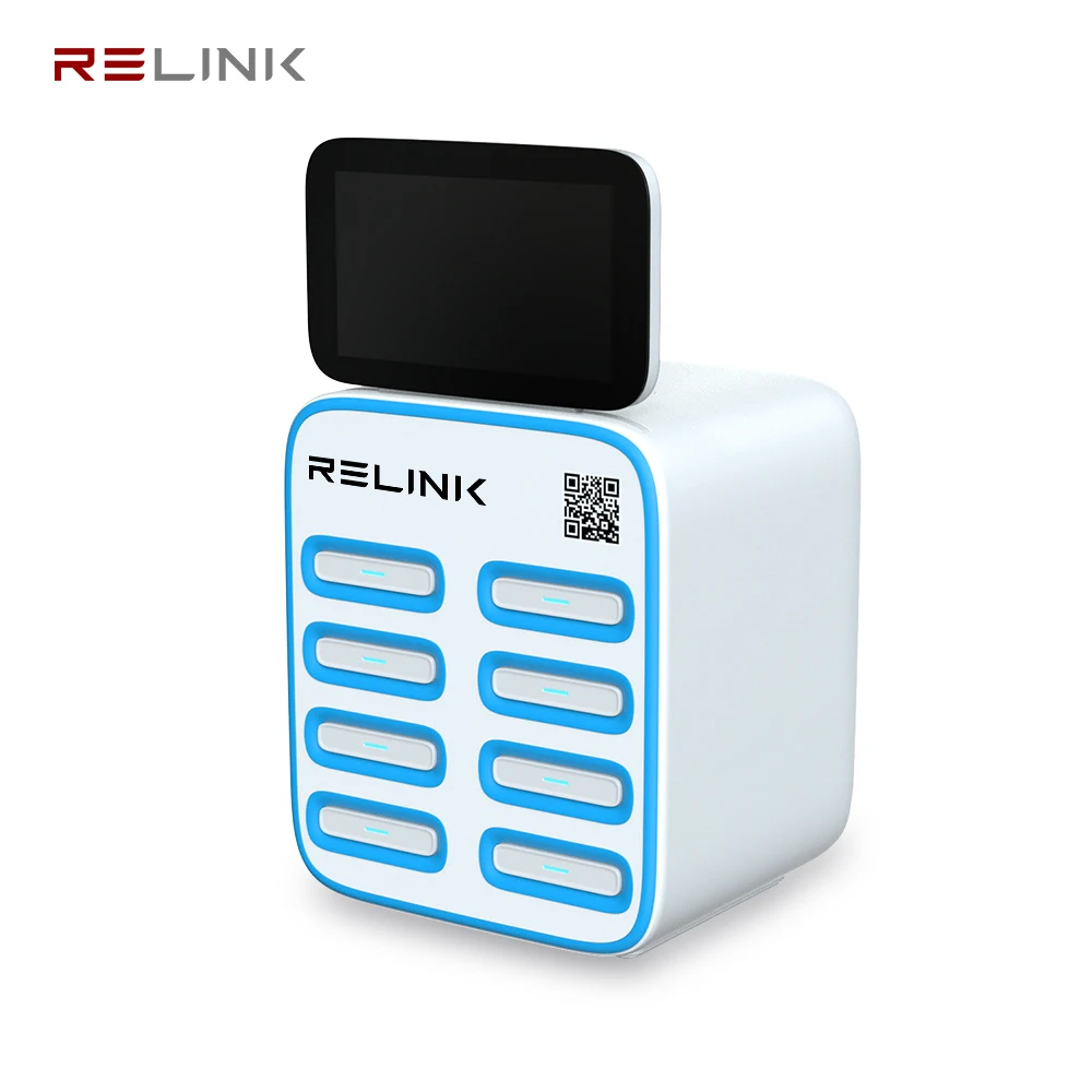 8 Ports Portable External Battery Rental Phone Charger Box Sharing Power  Bank Charger Station - Buy Power Bank Charger Station,Earning Money Online  Sharing Economic Rent Mobile Phone Power Bank Charger Station For