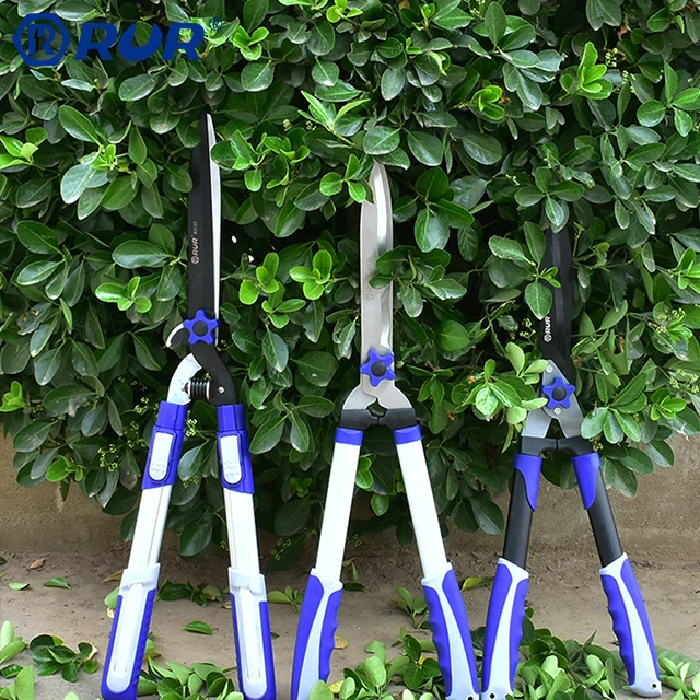 Lightweight 65 Manganese Steel Hedge Shear With Comfortable Grip Rubber Handle Buy Hedge Shear