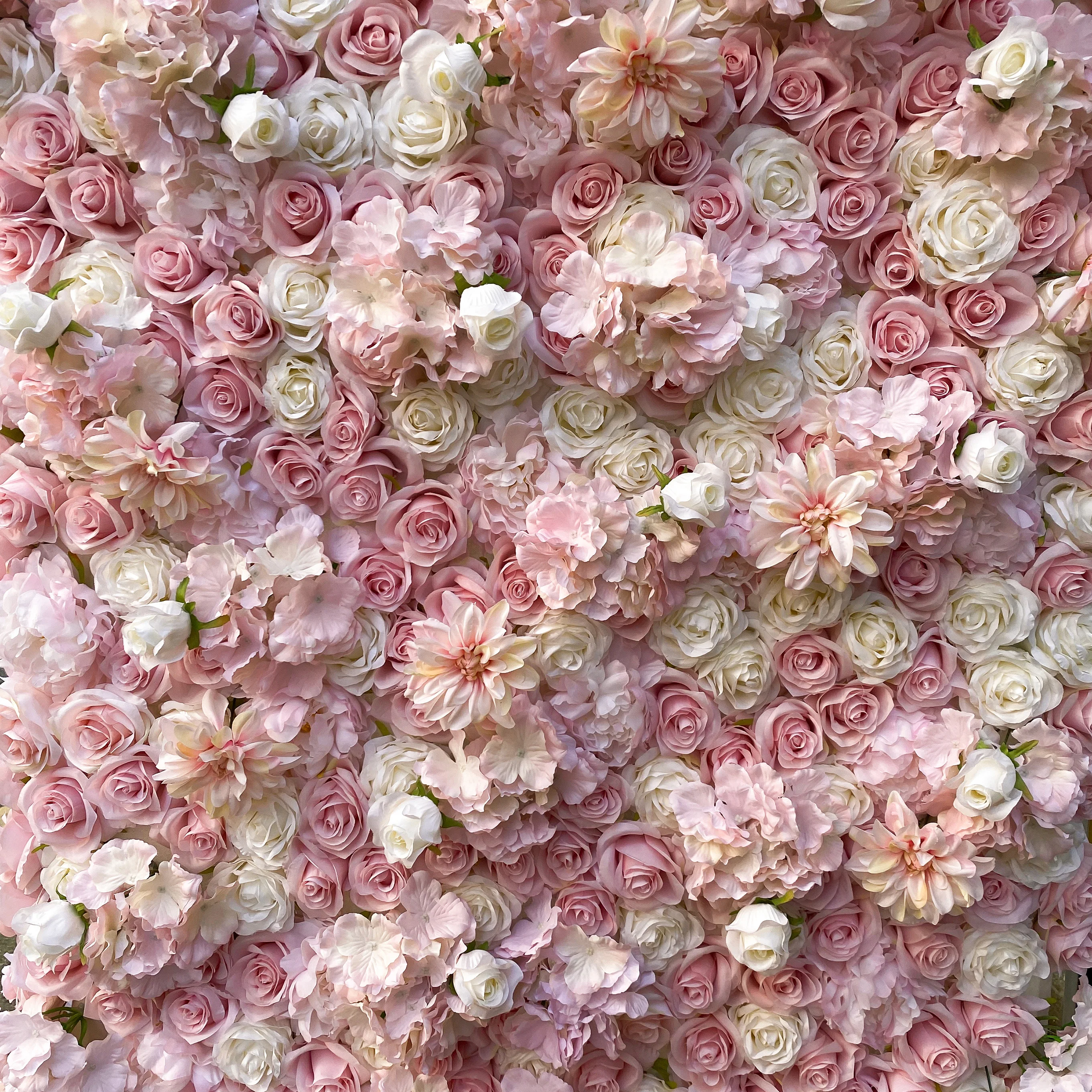 Wholesale Artificial Pink Flower Wall For Wedding Decoration Buy Pink
