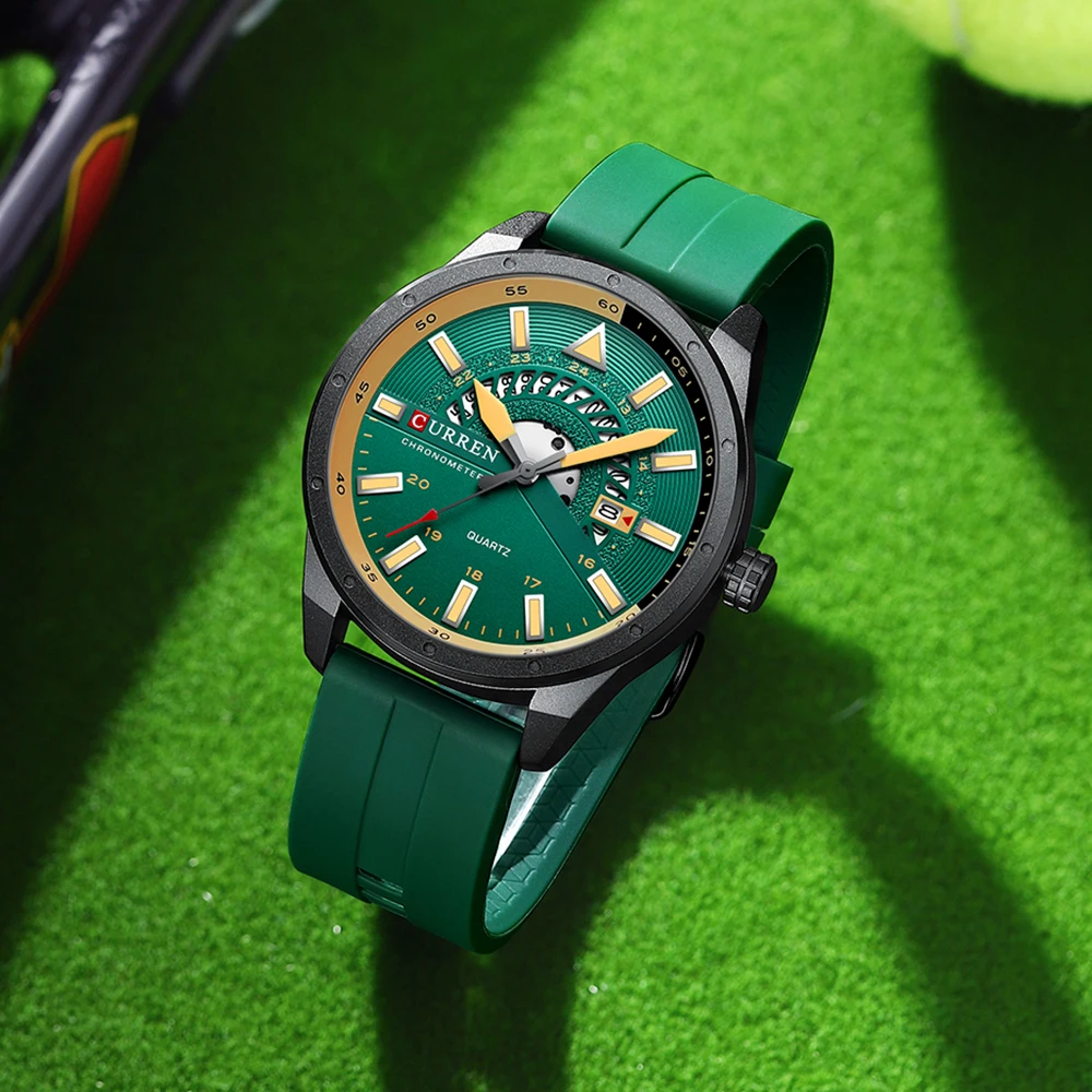 Curren 8421 Luxury Men's Quartz Watch - Waterproof Analog