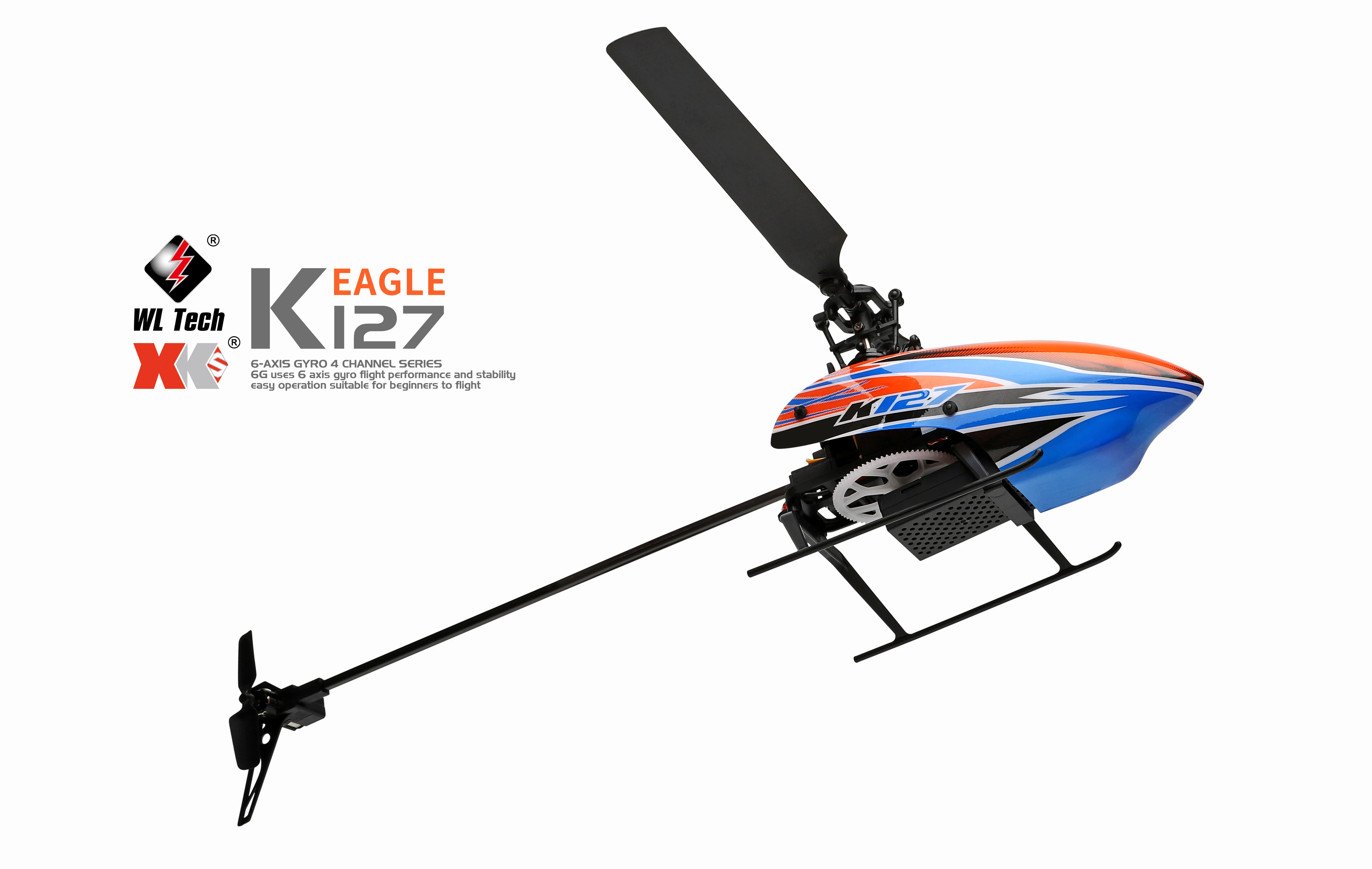 Wl Toys V911s Update Quality Design K127 Single Propeller Helicopter Wltoys K127 Buy Single