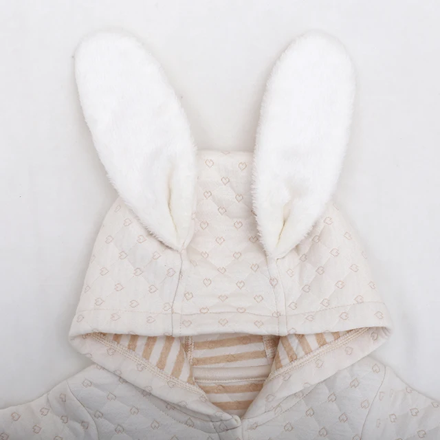 
Органический хлопок, комбинезон для новорожденных, одежда на рост Милая одежда для малышей с длинными рукавами, комбинезоны с рисунками Банни, Одежда для младенцев хлопковые детские ползунки 