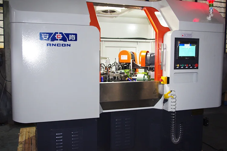 PLC SPM Machine Rotary Plate 6 Head Drilling Tapping Machine