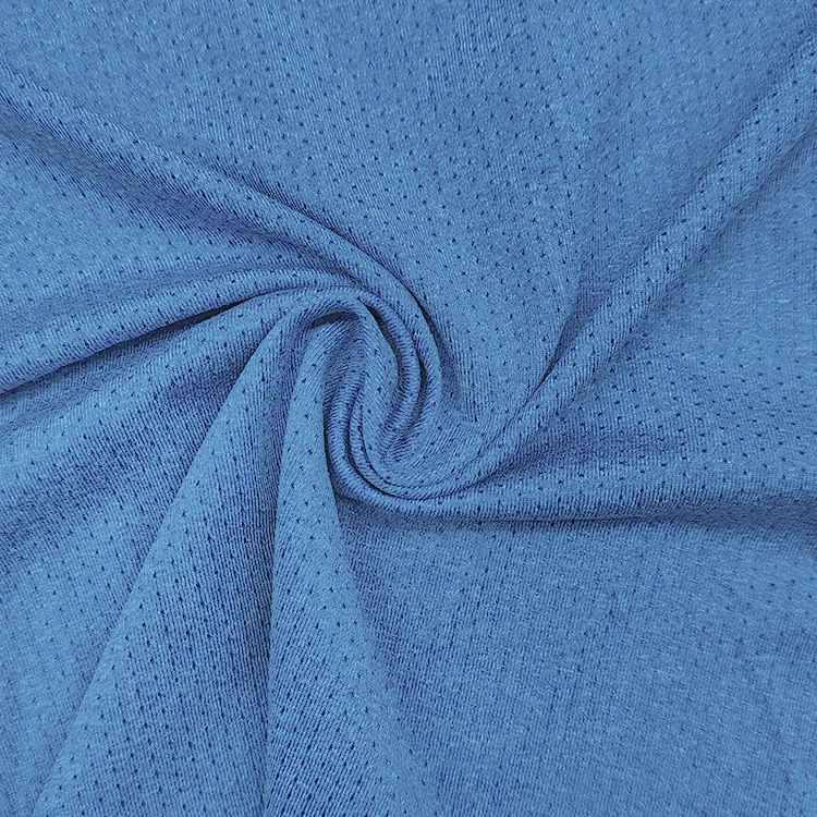 Quick Dry Sports Polyester Fabric Mesh Material, 95 Polyester 5 Elastane Cationic Mesh Fabric for Sport/ factory