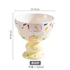 Dessert cup  peach candy