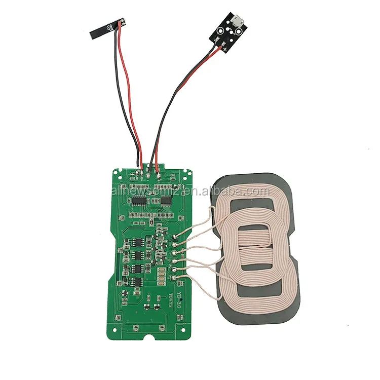 Hot offer Three coil wireless charger PCBA board is suitable for Samsung S7 Apple Wireless charging three coil charging board