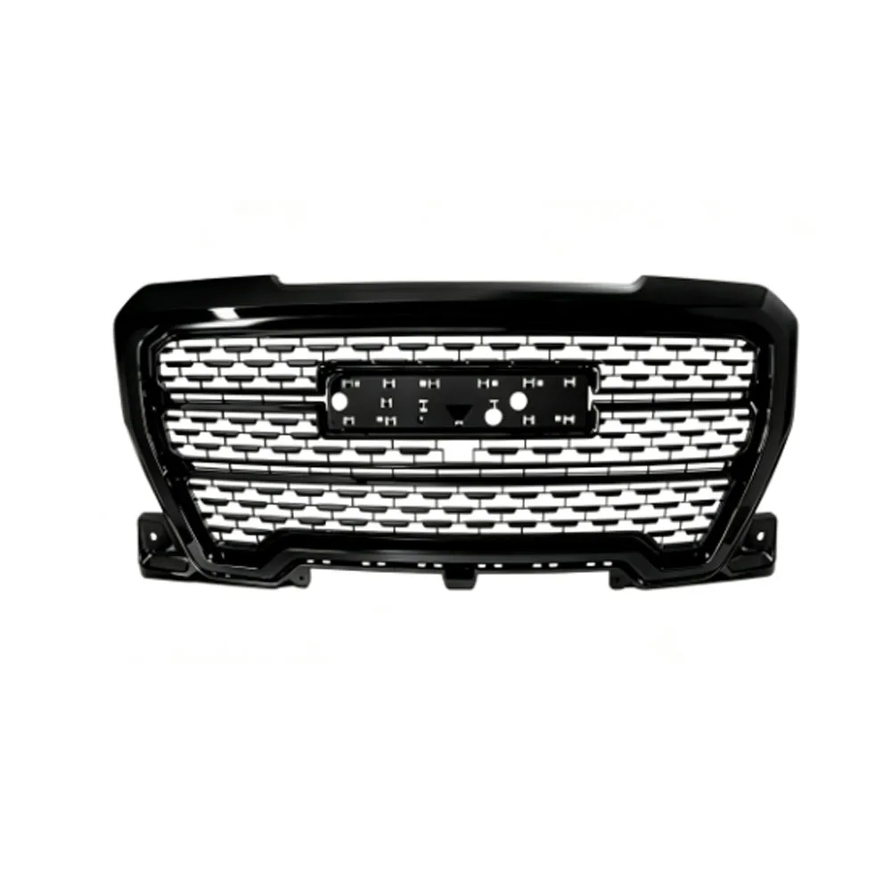KEBEL Prednja rešetka za GMC Sierra 1500 2019-2021 Crna Denali stil mreža Aftermarket dijelovi Auto dijelovi tijela Premium kvaliteta