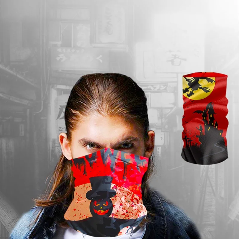 
 Оптовая продажа, Недорогая модная маска для лица с принтом в виде американского флага США, Спортивная бесшовная Бандана с сублимационной печатью для шеи  
