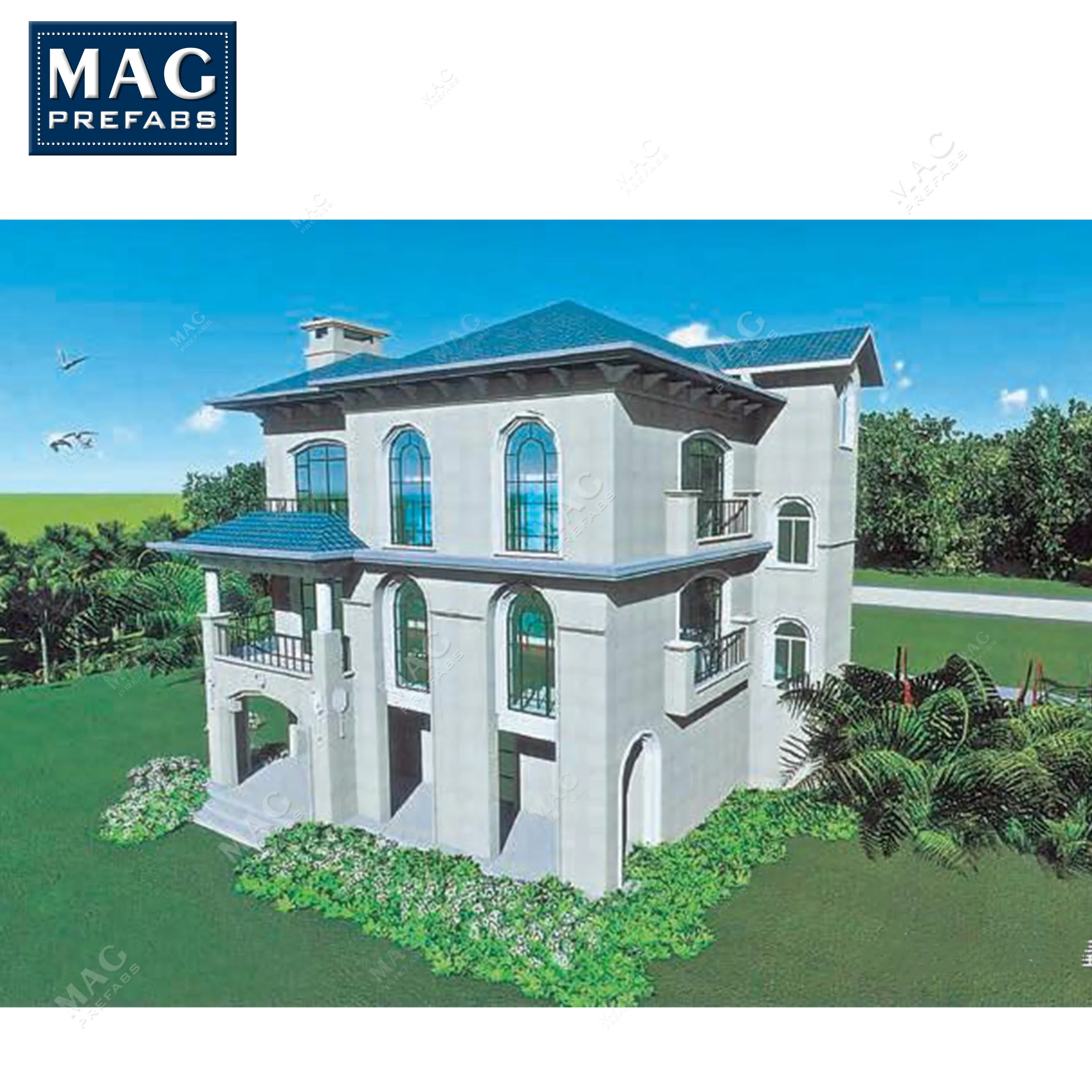 Innovative and Customer Satisfaction Guaranteed Light Steel Villa Casas Prfabricadas Portable Meeting Room with Stainless Steel