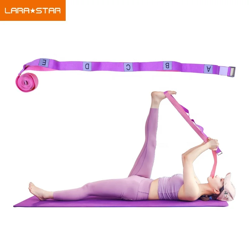 yoga straps with loops