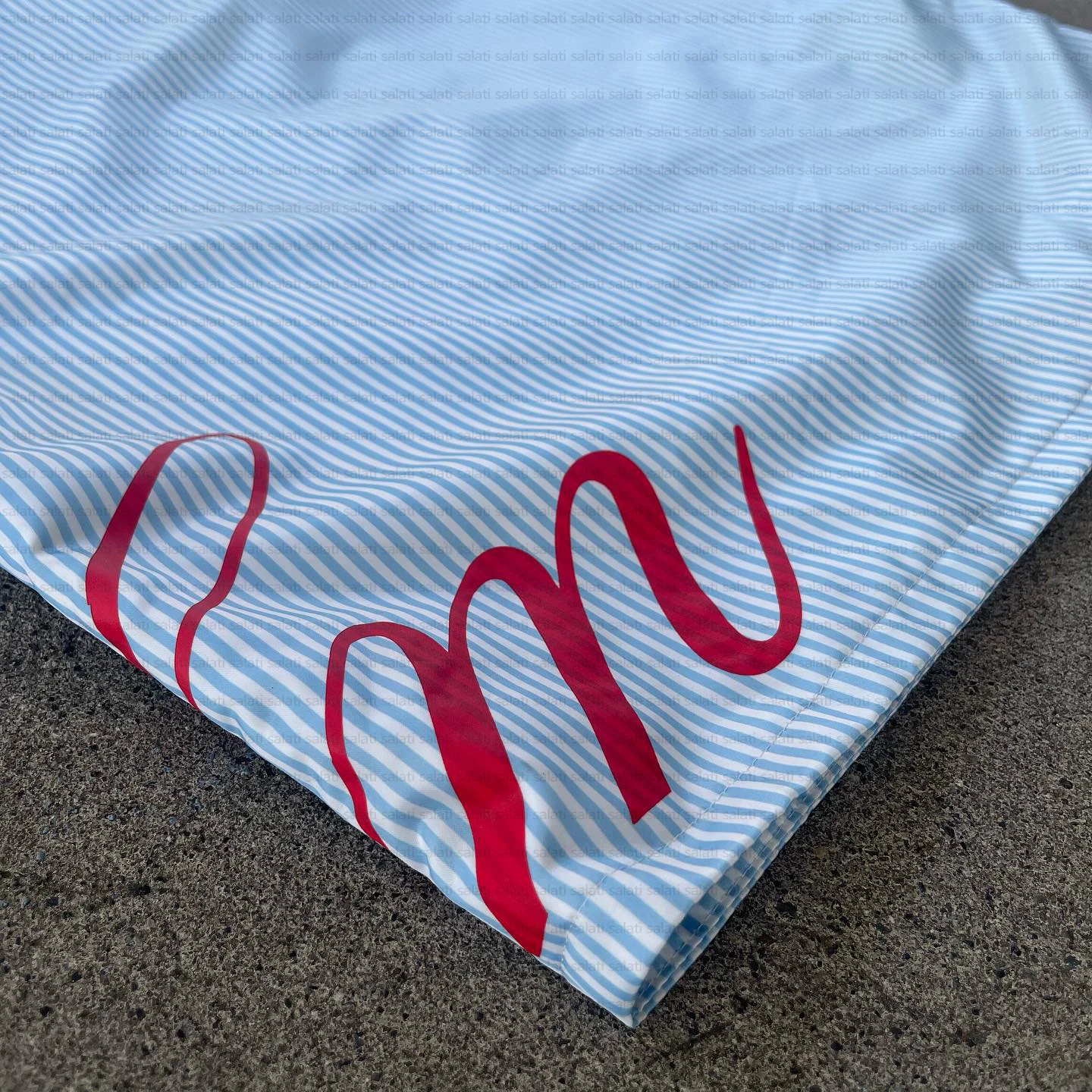Shirts Manufacturer Streetwear Summer Short Sleeve Screen Printing Over Size Zip up Collar Stripe Boxy Cropped Shirts for Men gallery 4