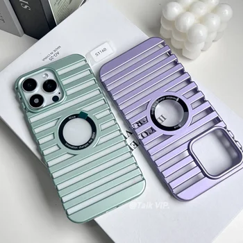 Best-selling cooling hollow phone case for Iphone 14pro 15 13 promax creative candy-colored mobile phone case.
