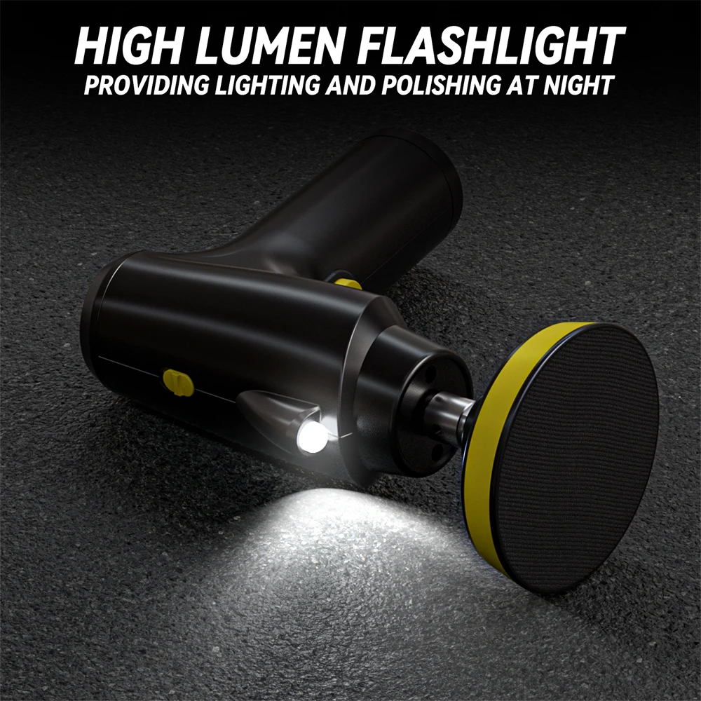 Portable Mini Cordless Car Waxing Polisher 4000mAh Battery Electric Car Polisher Machine Cordless Car Polisher - view 6