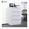 White 4 drawer lateral filing cabinet