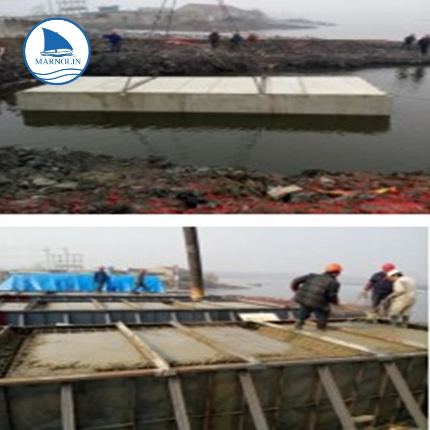 Floating Boat Docks Concrete Floating Pontoon Durable for Sale