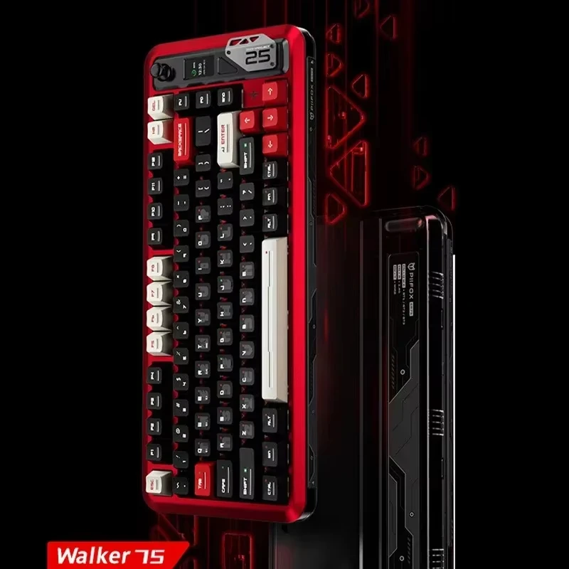 PIIFOX ER75磁気スイッチメカニカルキーボード3モードUSB/2.4G