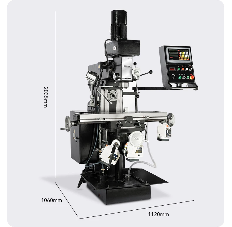 CTZX7550 Vertical Drilling Milling Machine High Precision Metal New Product 2020 Heavy Duty 1200 MT4 Spindle