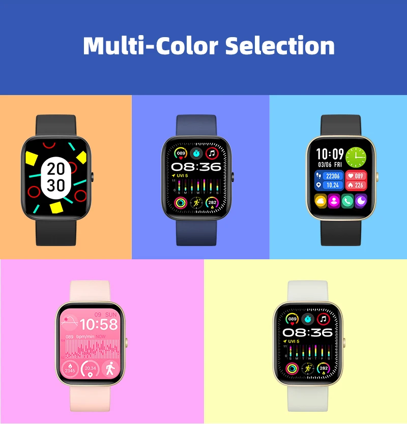  C08 Smart Watch 2026 Sleep Heart Rate Monitoring IP67 Fitness Tracker BT Call Outdoor Sport Smart Watch for Men Women