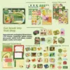D Tienda de frutas del centro de la ciudad-verde