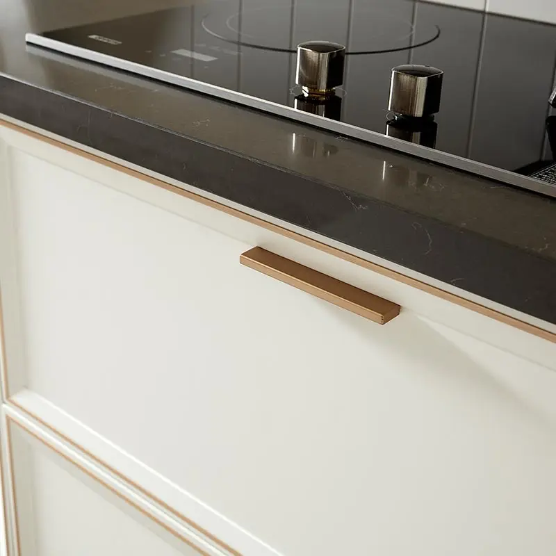 Lujo Alta Calidad Aluminio Proveedor Popular Para Gabinetes Modulares Gabinete De Cocina