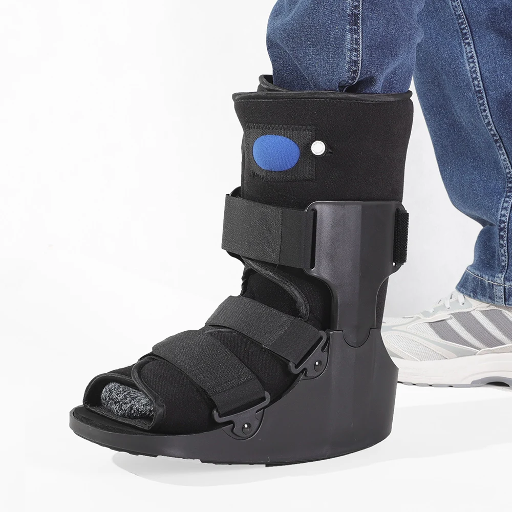 Inflatable Air Cast Medical Ankle Walker Cam Walkerboot For Ankle Sprain Fracture Orthopaedic