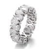 real solid 18K gold lab diamond ring