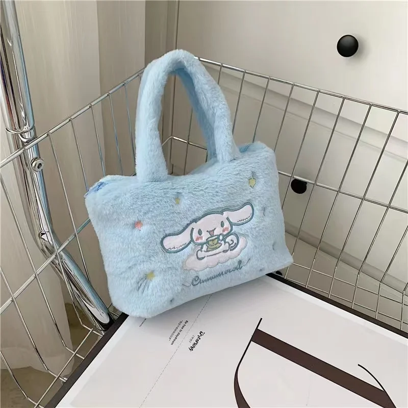 Botu Sanrio Tote Handbags Kuromi Soft Cute Plush Bags Kawaii My Melody ...