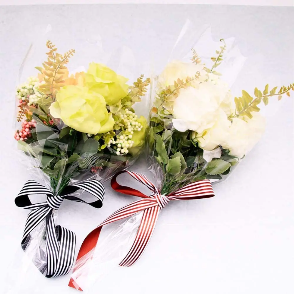 China Factory Hot Selling Fresh Flower Packaging High Quality Fresh Flower Bag Flower Sleeve For Birthday Gift